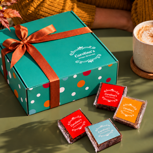 Thanksgiving Brownie Gift Box
